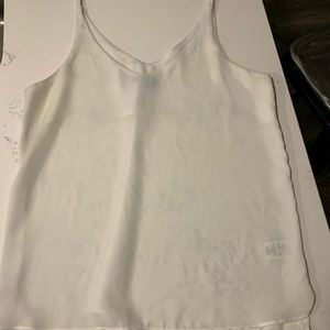 White dressy tank